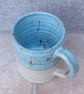 Beer stein tankard large mug pint handthrown stoneware handmade pottery cerami - Image 3