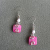 Pink Shell Earrings