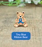 Colon Bowel Cancer Awareness Bear Badge, Handmade Teddy Support Brooch - Image 9