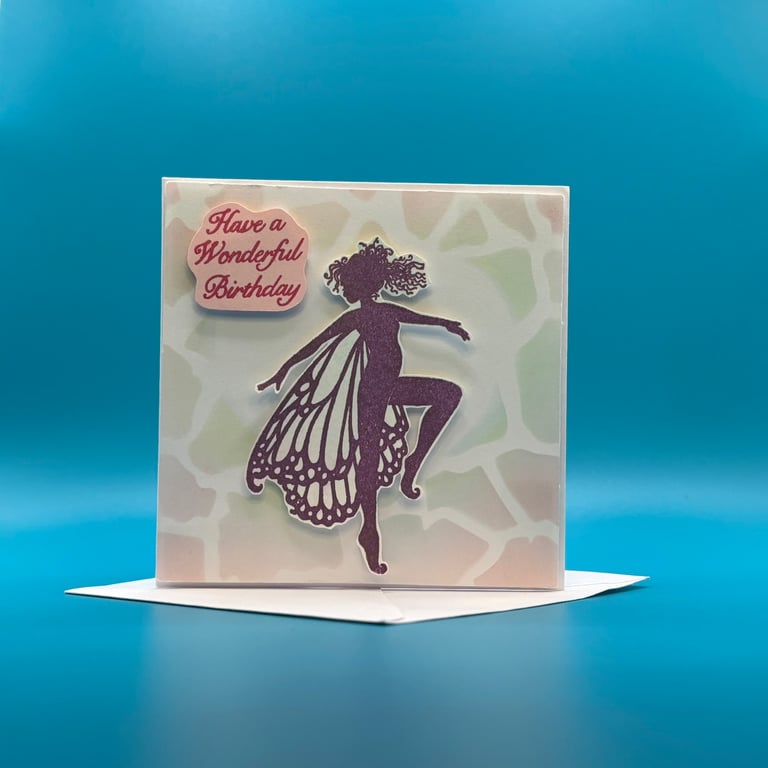 Dancing Fairy Birthday Card