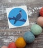Woodpigeon 38mm Round Sticker