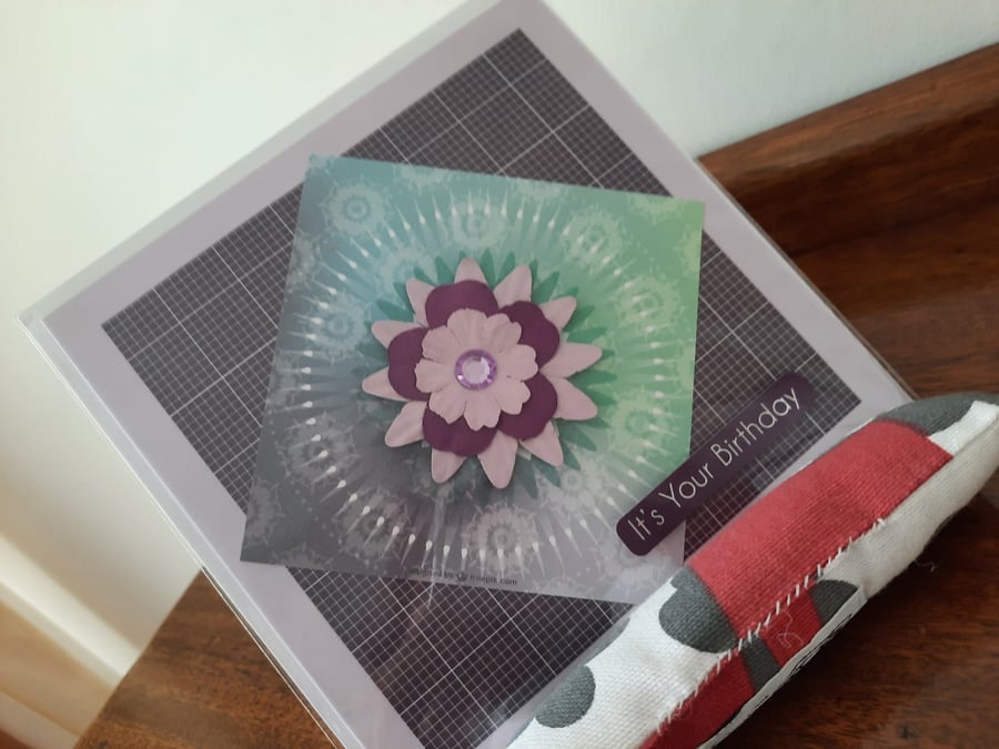 It's Your Birthday - Floral Birthday Card