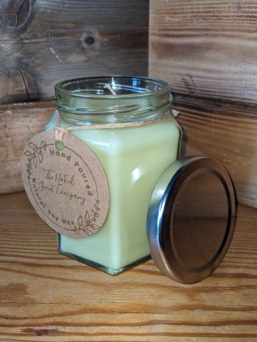 SUMMER FRESH SCENTED, HAND POURED, SOY WAX CANDLE – 220G