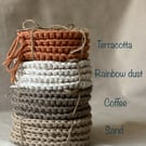 Cups, mugs crocheted coasters, gift, table wear