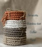 Cups, mugs crocheted coasters, gift, table wear - Image 1