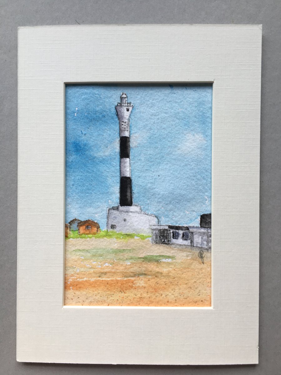 Kent lighthouse original painting 