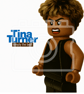 LEGO-Inspired Tina Turner – Simply the Best Album Cover Print – 5x5" (Mounted fo - Image 1