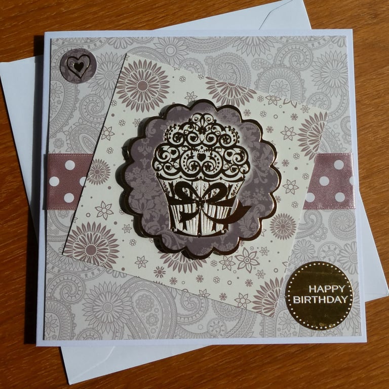 Cupcake Birthday Card