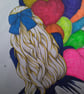 Any occasion card. Card with balloons. Ref 270 - Image 2