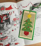 Cross Stitch Christmas Tree Bookmark Kit - Image 3