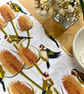 Goldfinches with Teazles Cotton Tea Towel - Image 4