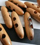 50mm (2") Real Wood 2 hole Toggle x 3 Pieces - Image 4