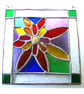 Flower Show Stained Glass Suncatcher Handmade  - Image 7