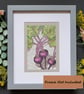 Beetroot original artwork, kitchen wall art, beets drawing, kitchen decor