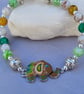Elephant Connector Bracelet - Brown - Image 1