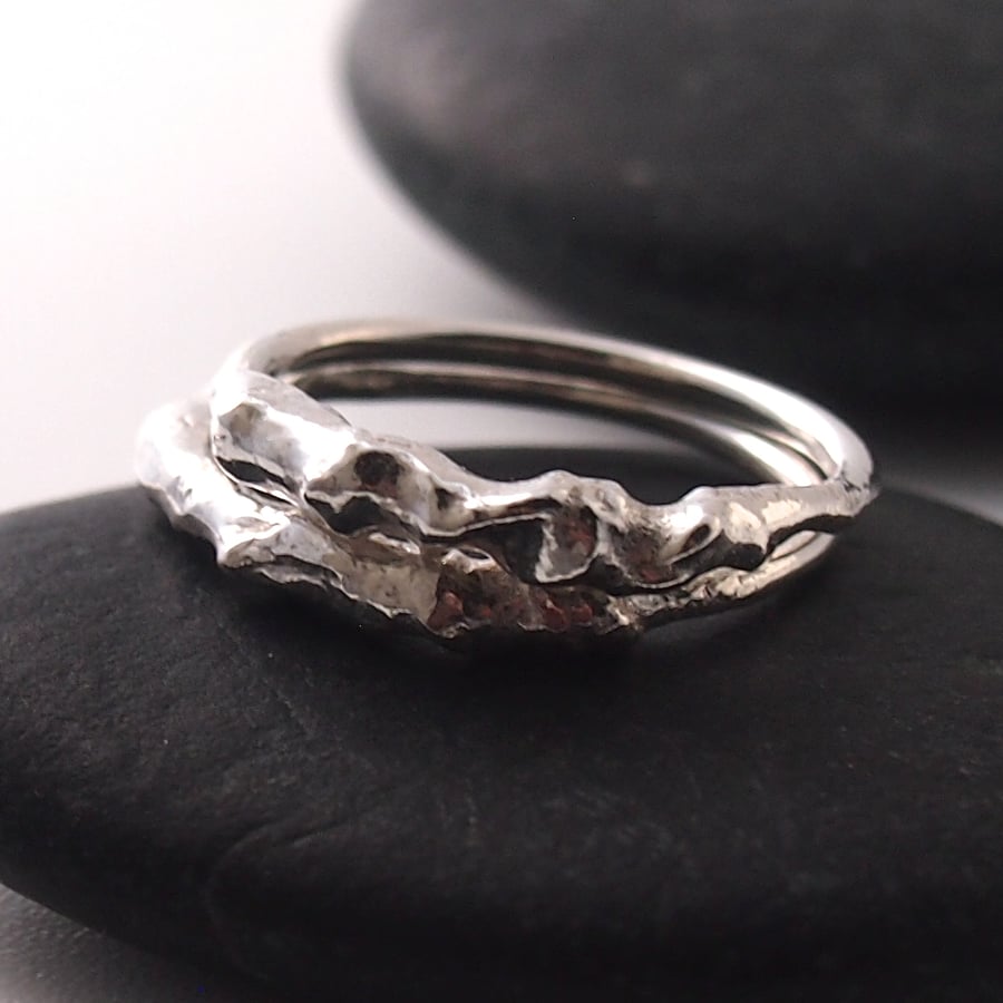 Twisted  - Sterling Silver Ring