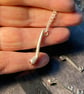 Silver pipe with Thames garnet - Image 2