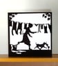 Greetings Card - Blank - Laundry - Image 2