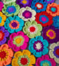 40 Crochet Funky Flowers  - Image 1