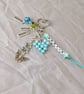 'Bestie' Bag Charm (mint), best friend, gift, keyring  - Image 1