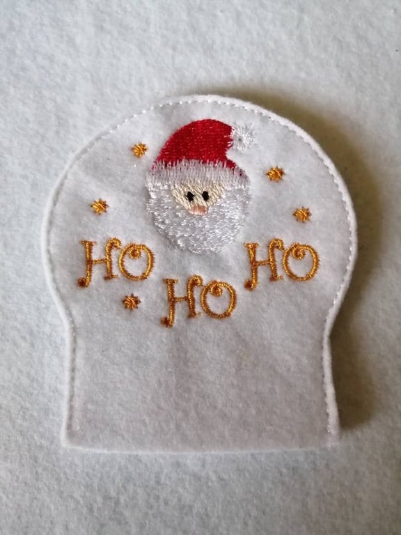 540. Santa tea light cover.