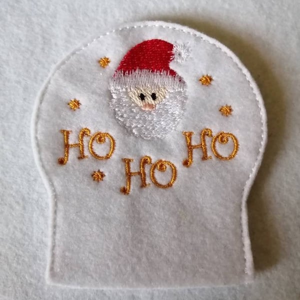 540. Santa tea light cover.