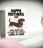 Dachshund Mother’s Day Card – Short On Stress Long On Love - Image 2