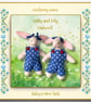 Milly and Lily Oakwood - Twin Baby Cotton Tails