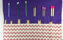 Straight needle cases