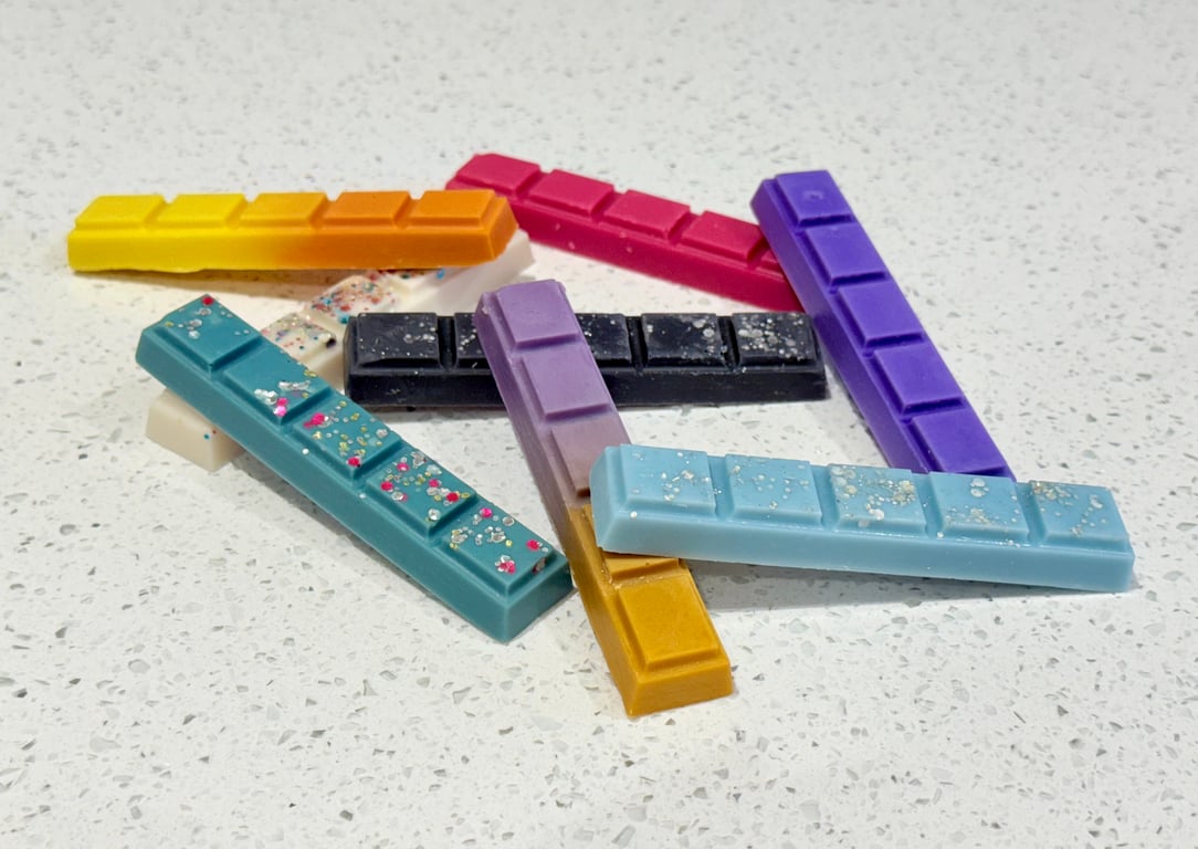 Floral Scented Wax Small Snap Bar Box