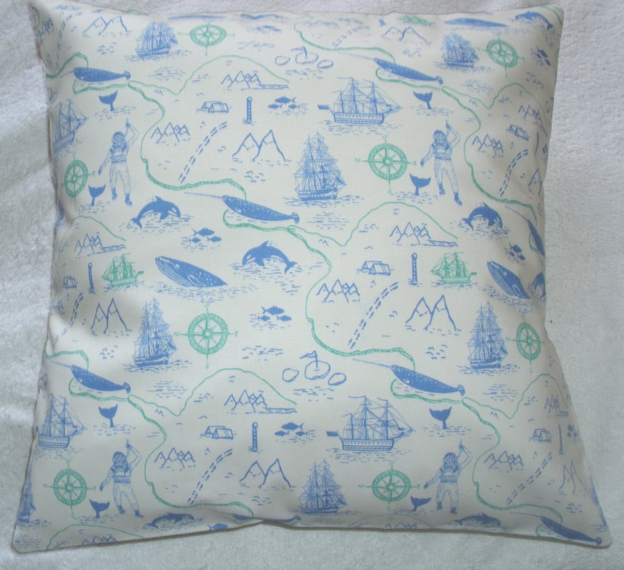 On the Oceans , exploring the Oceans cushion