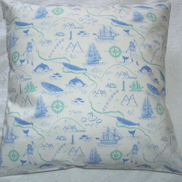 On the Oceans , exploring the Oceans cushion