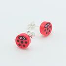 Lego Ladybird Earrings