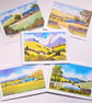 Brecon Beacons Collection, Greeting Cards, Set of 5, Blank inside, any occasion