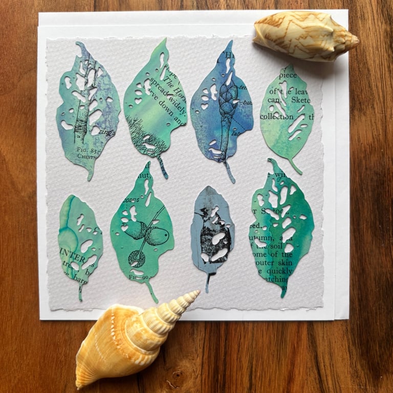 Verdigris Foliage 2 - with envelope