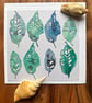 Verdigris Foliage 2 - with envelope