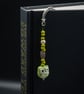 Beaded floral glass bookmark, Christmas gift, Book lovers gift - Image 8