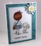 Handmade any occasion card - friends forever - Image 3