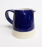 Midnight Blue classic durable Stoneware Ceramic Jug Pitcher - Image 1