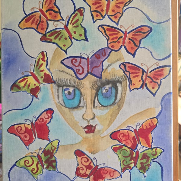 Fairy Acrylic Painting