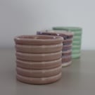Handmade bubble tumbler 