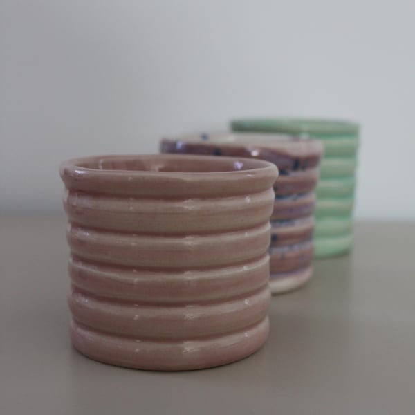 Handmade bubble tumbler 