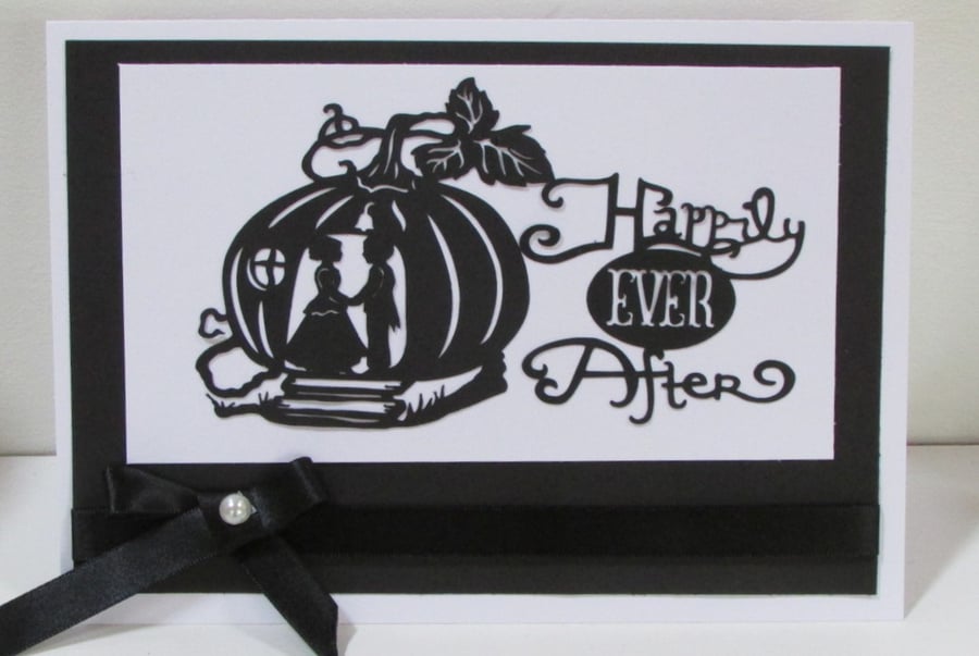 Fairytale Wedding or Engagement Card