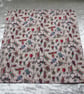 Liberty Lawn handkerchief. Insects design. Cotton handkerchief. - Image 2