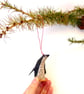 Storybook Penguin Decoration - READY TO SHIP - Image 1