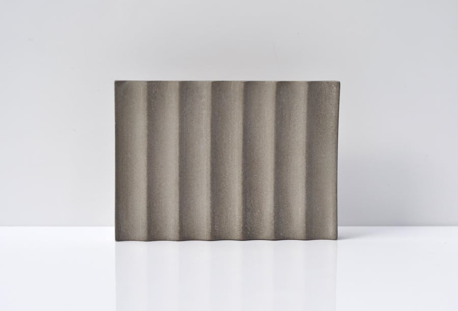 Concrete Soap Dish Grey Handmade Rectangular Soap Tray Industrial Soap Tray Mode