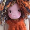 knitted rag doll - Georgina