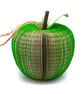 Personalised Teacher Apple Gift – Handmade Book Art - Image 3