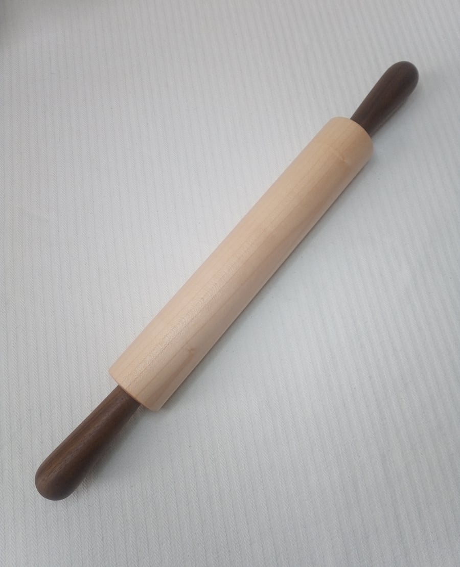 Rolling Pin Handmade in Re-Claimed Walnut and Sycamore
