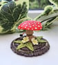 Cottagecore Woodland Mushroom Ornament - Made to Order - Image 7